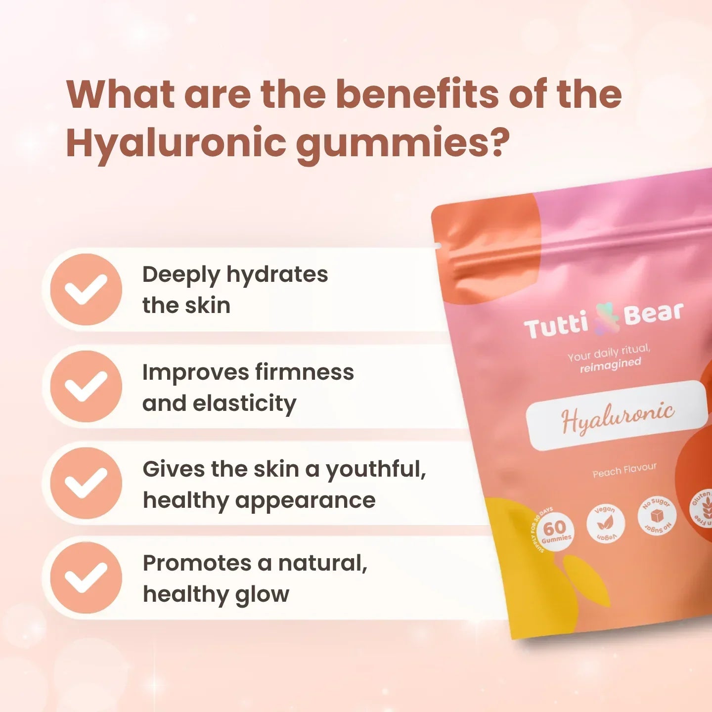 Gummies for Skin Hydration and Firmness