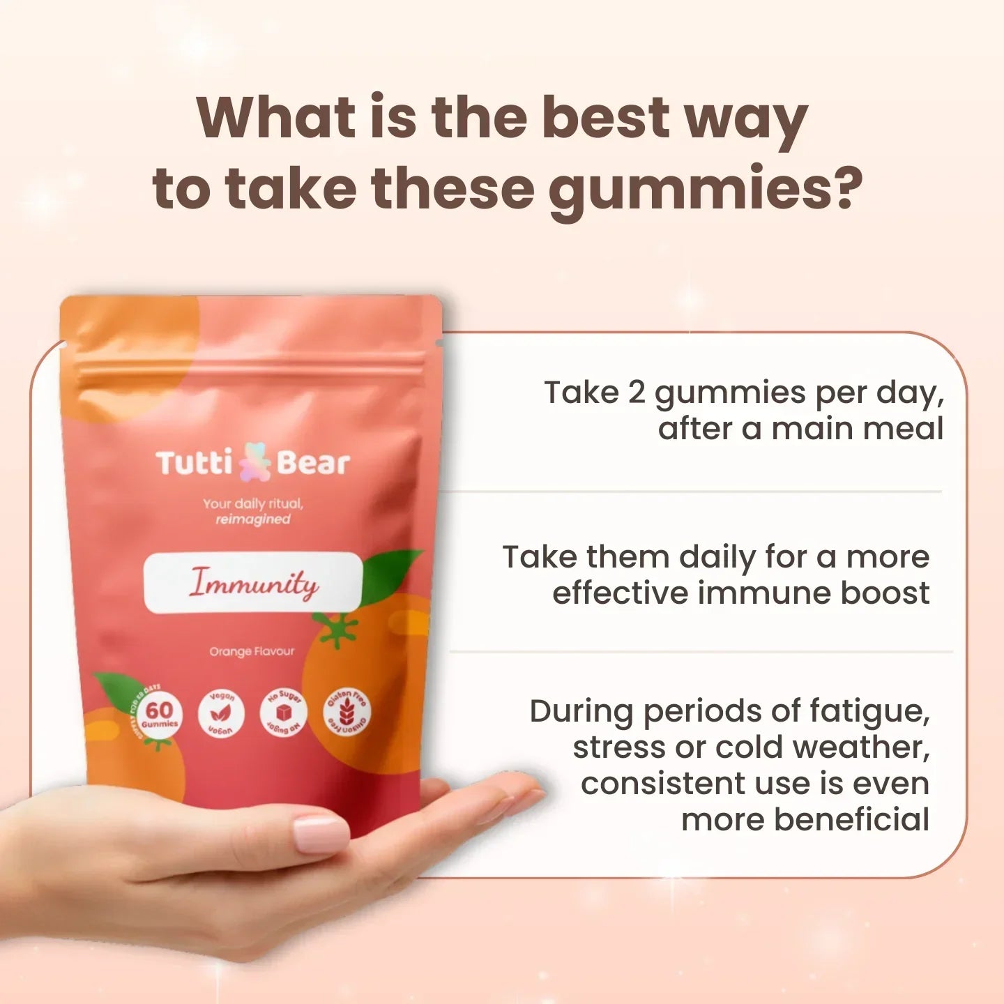 Immunity & Defense Gummies with Echinacea