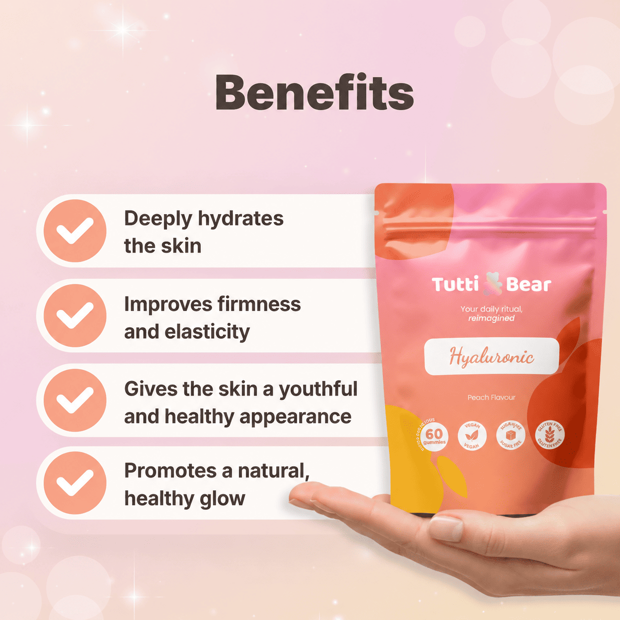 Gummies for Skin Hydration and Firmness