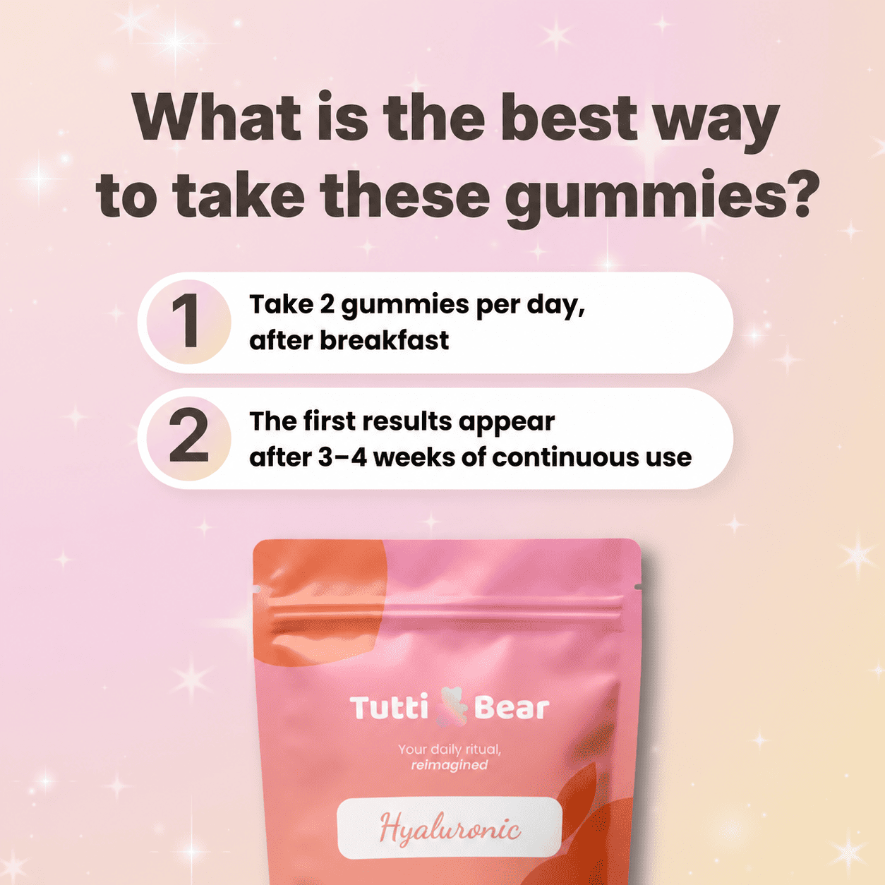 Gummies for Skin Hydration and Firmness